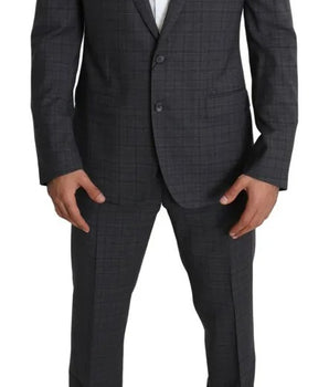 Traje formal MARTINI de dos piezas para hombre de lana gris de Dolce &amp; Gabbana