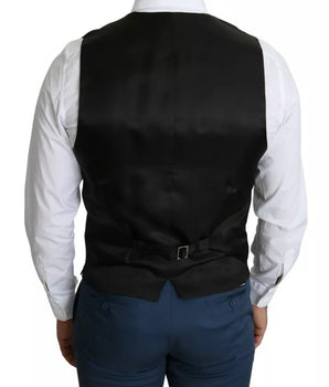 Chaleco de vestir formal para hombre de Dolce &amp; Gabbana en color negro