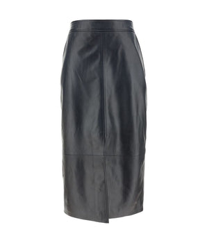 Arma Black Lamb Ovis Aries Aries Long Skirt