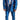 Dolce & Gabbana Blue Jacquard Silk Formal 2 Piece Set Suit