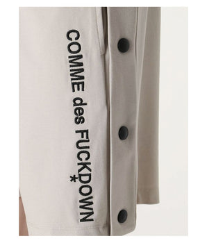 Comme Des Fuckdown Beige Viscose Short