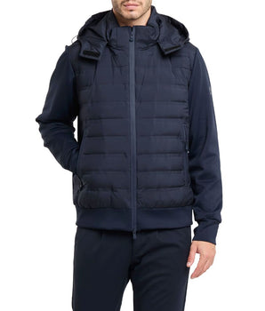 People Of Shibuya Blue Polyester Men Jacket