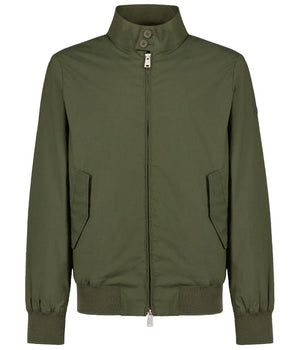 People Of Shibuya Green Cotton Men Bomber Jacket
