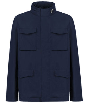 People Of Shibuya Blue Cotton Men's Jacket