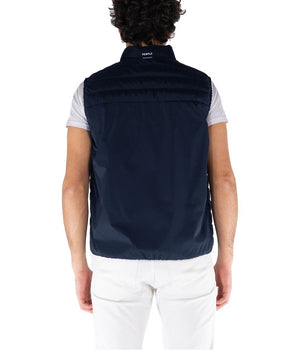 People Of Shibuya Blue Polyester Men's Vest