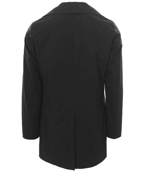 Gabardina de poliéster reciclado negro para hombre de People Of Shibuya