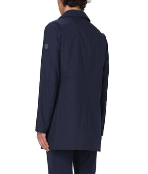 People Of Shibuya Blue Recycled Polyester Men's Jacket