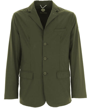 Chaqueta de poliéster verde de People Of Shibuya