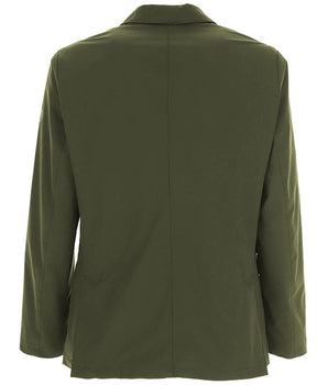 Chaqueta de poliéster verde de People Of Shibuya