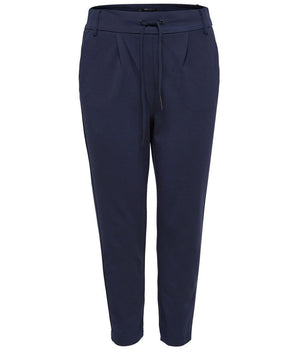 Only Blue Viscose Casual Pants