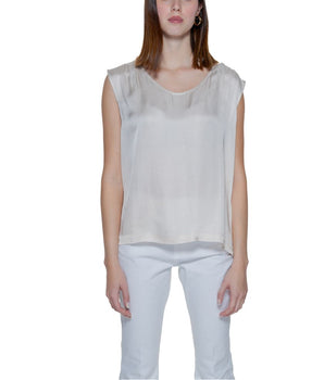 Street One Cream Viscose Blouse