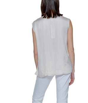 Street One Cream Viscose Blouse
