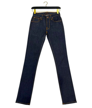 Nudie Jeans Blue Cotton Jeans Feminino