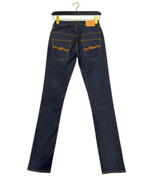 Nudie Jeans Blue Cotton Jeans Feminino