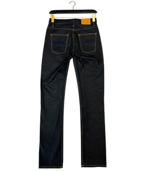 Nudie Jeans Black Cotton Men's Jean