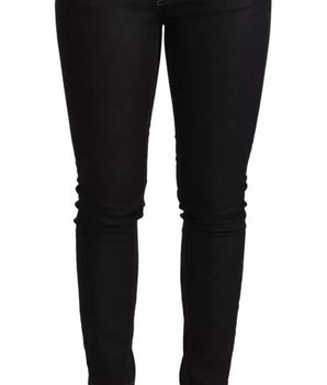 Dolce &amp; Gabbana Blue Cotton Stretch Slim Fit Denim Jeans