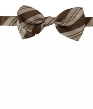 Dolce & Gabbana Multicolor Patterned Adjustable Neck Bow Tie Men