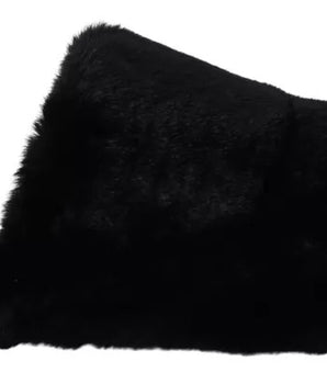 Sandalias planas Dolce &amp; Gabbana de piel sintética de poliéster negro para hombre