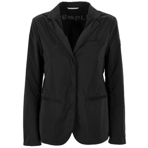 People Of Shibuya Black Polyester Jackets &amp; Coat