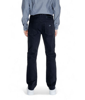 Armani Exchange Black Cotton Skinny Pants