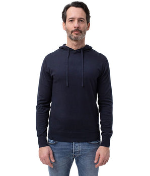 People Of Shibuya Blue Cotton Men's Hoodie