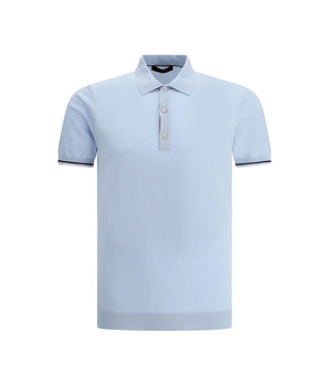 MooRER Light Blue Cotton Shirt