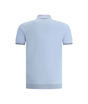 MooRER Light Blue Cotton Shirt
