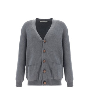 Golden Goose grey cotton cardigan