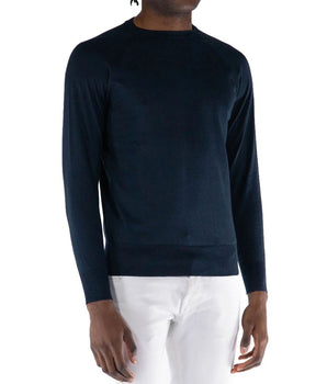 People Of Shibuya Blue Cotton Sweater