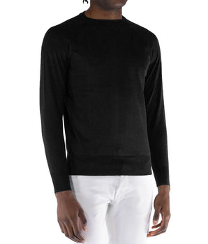 People Of Shibuya Black Cotton Sweater