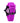 Lancaster Purple Synthetic Bracelet Watch