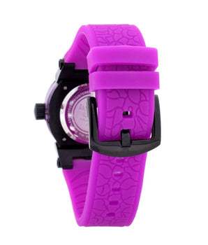 Lancaster Purple Synthetic Bracelet Watch