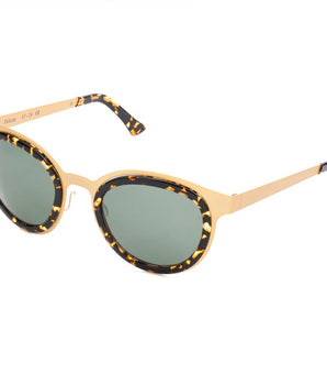 LGR Gold Stainless Steel Sunglasses