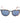 LGR Blue Stainless Steel Sunglasses