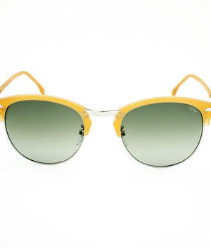 Lozza Brown Metal Sunglasses