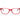 M Missoni Red Acetate Glasses (Frames)
