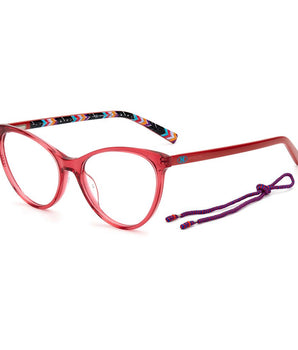 M Missoni Red Acetate Glasses (Frames)