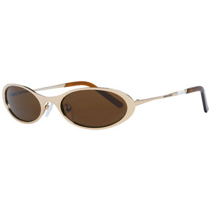 More &amp; More Gold Metal Sunglasses