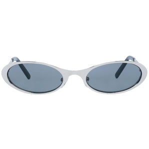 More &amp; More Silver Metal Sunglasses
