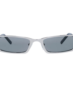 More & More Silver Metal Sunglasses