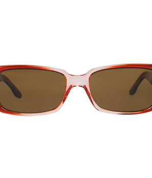 More & More Brown Plastic Sunglasses