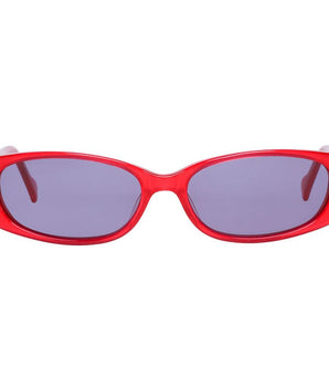 More & More Red Plastic Sunglasses
