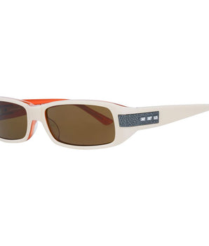 More & More Brown Plastic Sunglasses