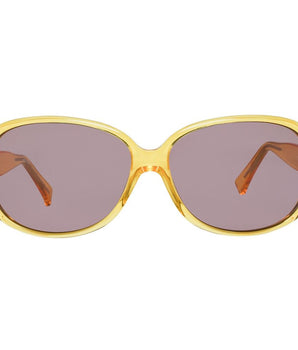 More & More Yellow Plastic Sunglasses
