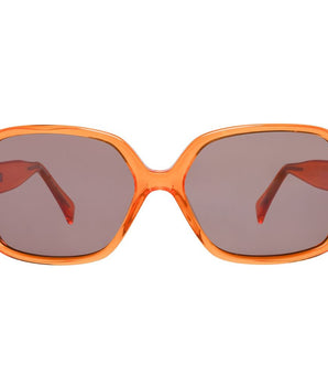 More & More Orange Plastic Sunglasses