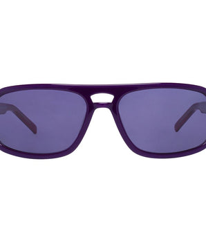 More & More Purple Plastic Sunglasses