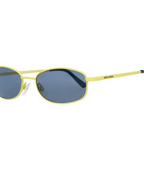 More & More Yellow Metal Sunglasses