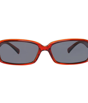 More & More Brown Plastic Sunglasses