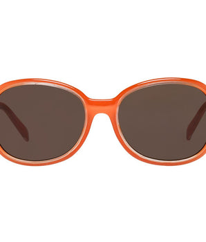More & More Orange Plastic Sunglasses