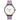 MVMT Purple Leather Dress Watch